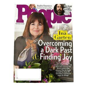 People Magazine September 30 2024 Ina Garten Exclusive David Grohl Secret Baby
